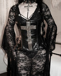 Unholy studded corset